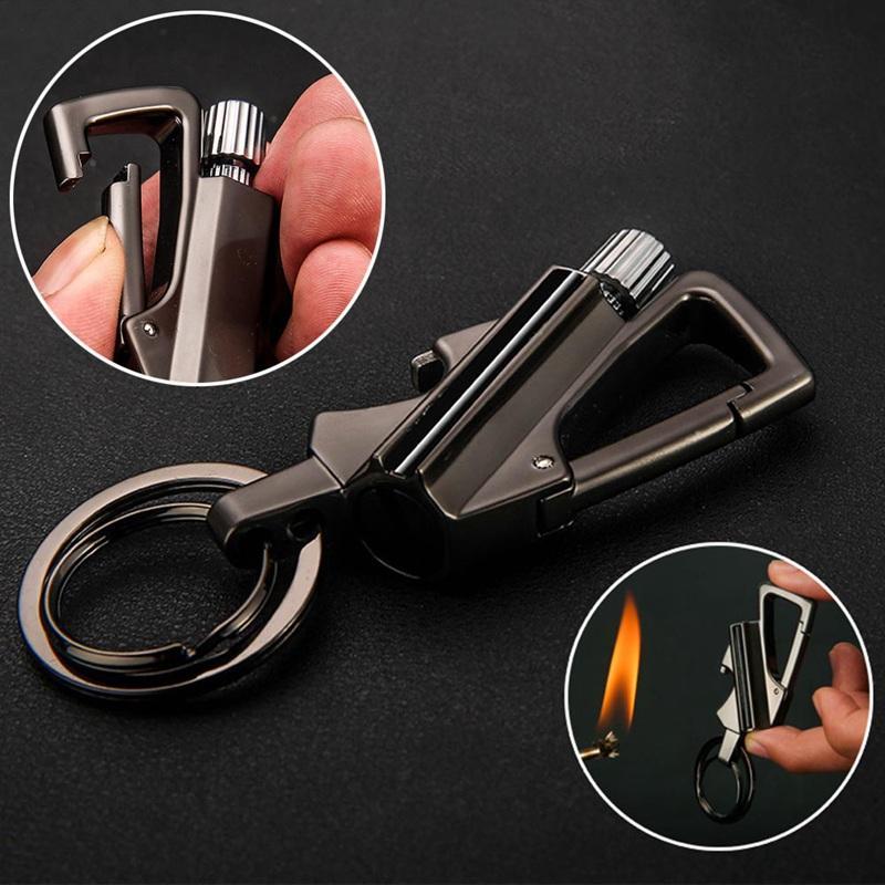 Portable Emergency Fire Starter Keychain