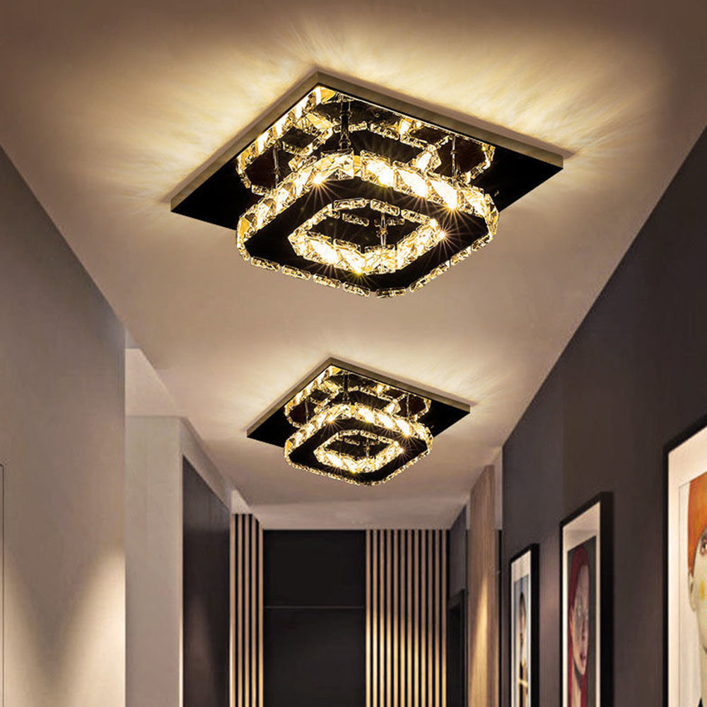 Luxury Glass LED Downlight Ceiling Lamp