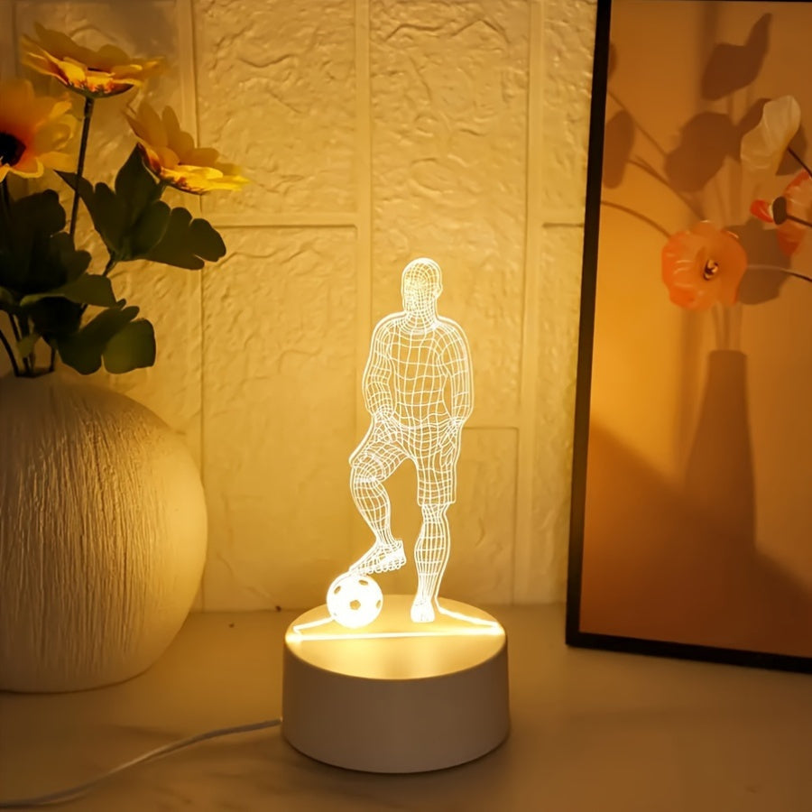 Fun LED Football Desk Lamp