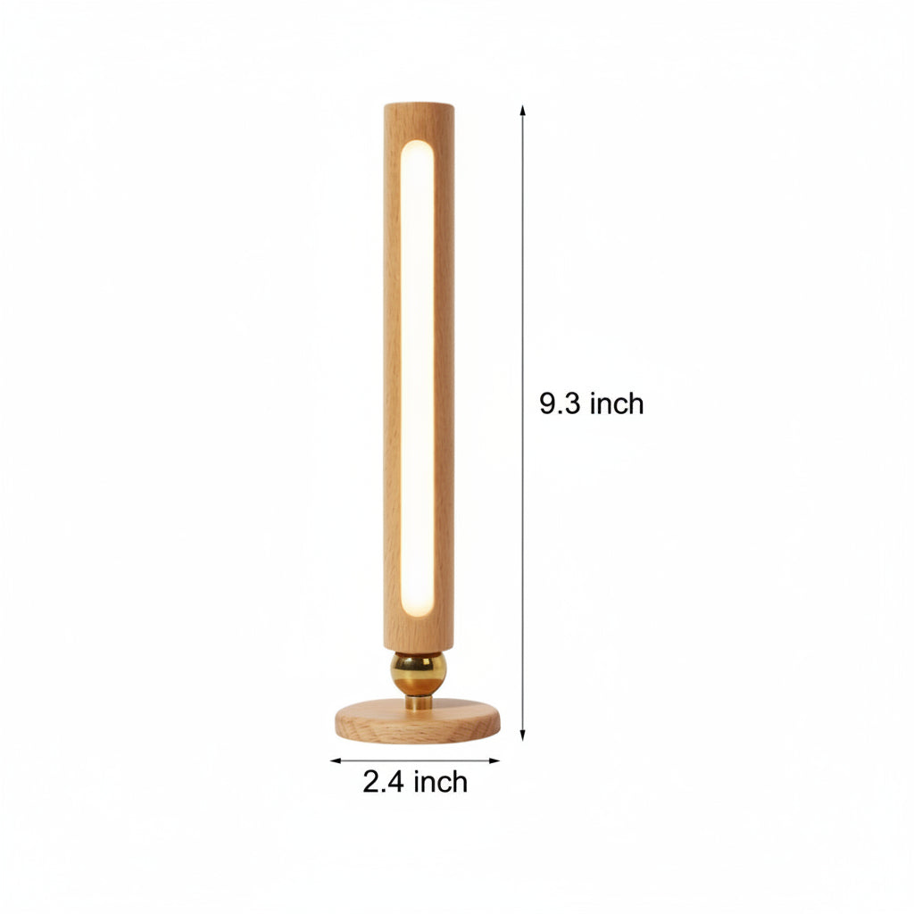 Compact LED Wall Lamp - Adjustable USB Rechargeable Sconce