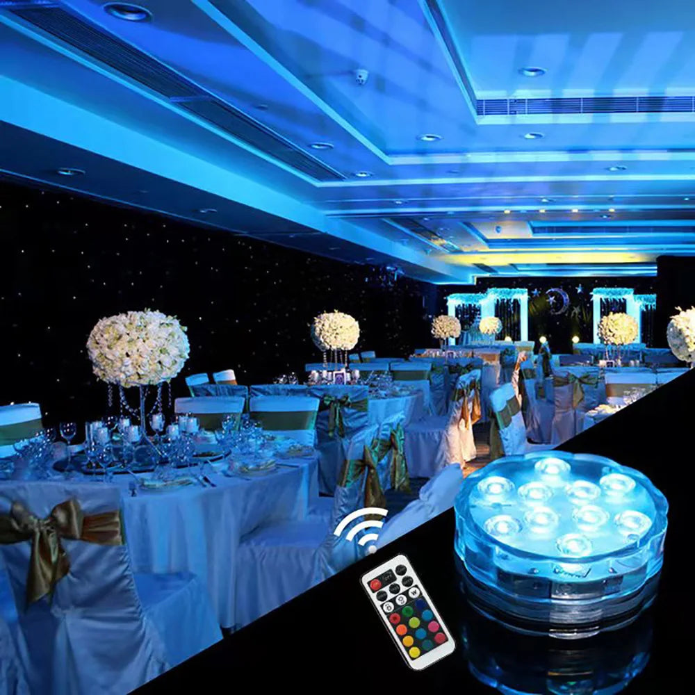 Colorful Pool Light with 10 LED Underwater Lights