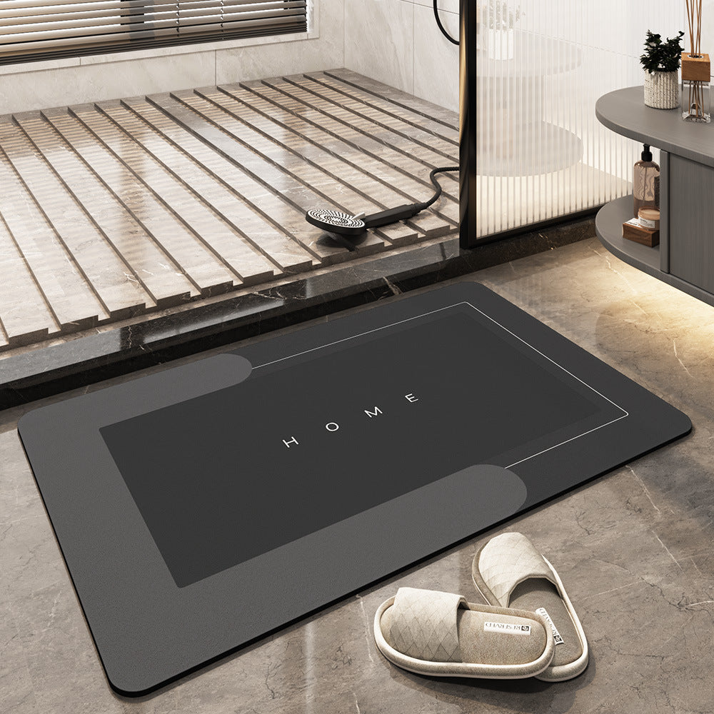 Luxury Bathroom Mat, Soft Non Slip Quick Dry Floor Mat