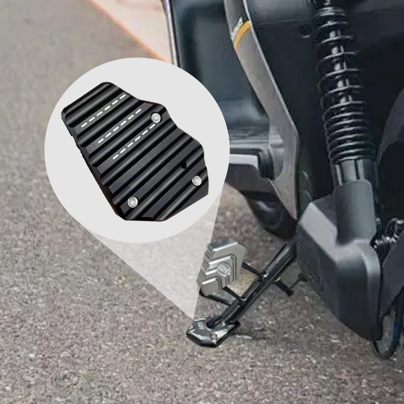 Motorcycle Kickstand Extension Plate