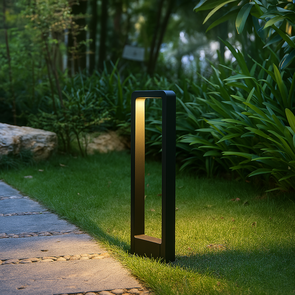 Stylish Dark Garden Pathway Light Noxord