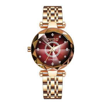 Ladies Glittering Silver Tone Watch