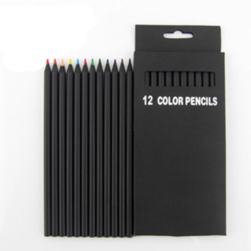 Vibrant Colorful Wooden Pencil Set