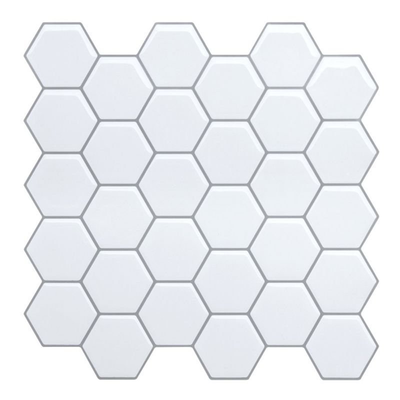 Vibrant Glass Backsplash Tile Sticker for Kitchen Wall