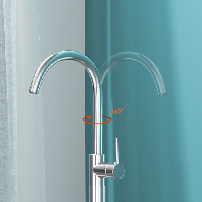 Luxury Copper Floor Mount Freestanding Tub Faucet