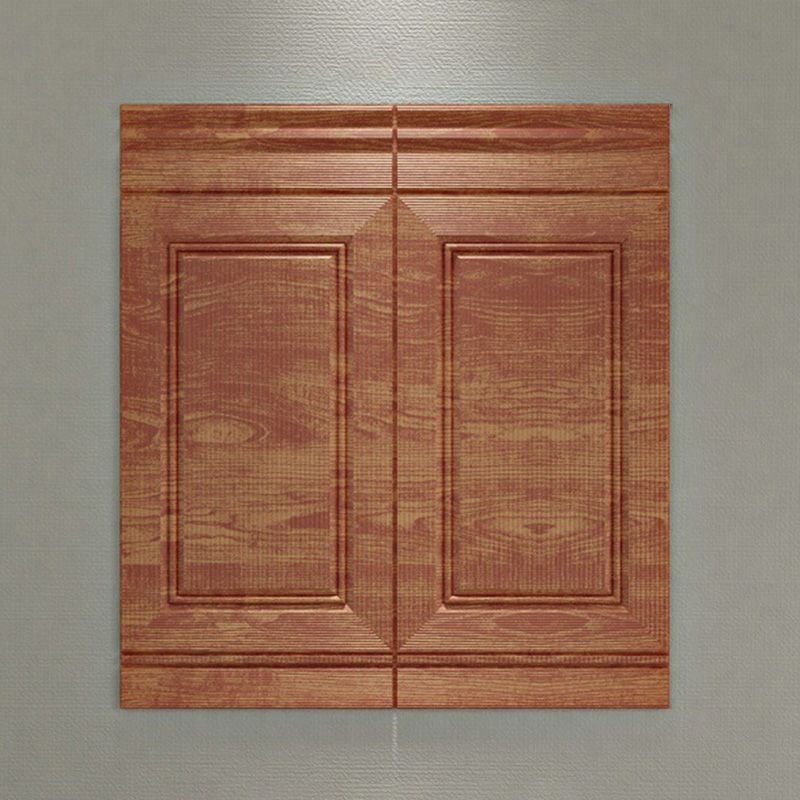 Stylish Interior Wall Panel Geometric Pattern Stick On Decor