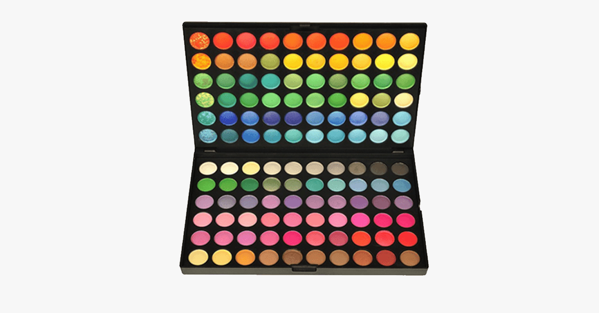 Vibrant 120 Color Eyeshadow Palette - Cofik