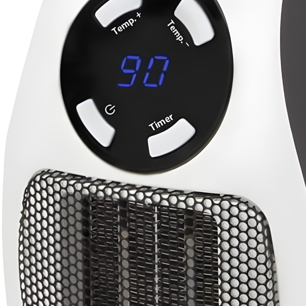 Compact Digital Wall Heater with Thermostat