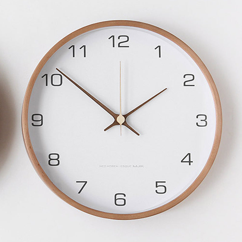 Classic Wooden Wall Clock