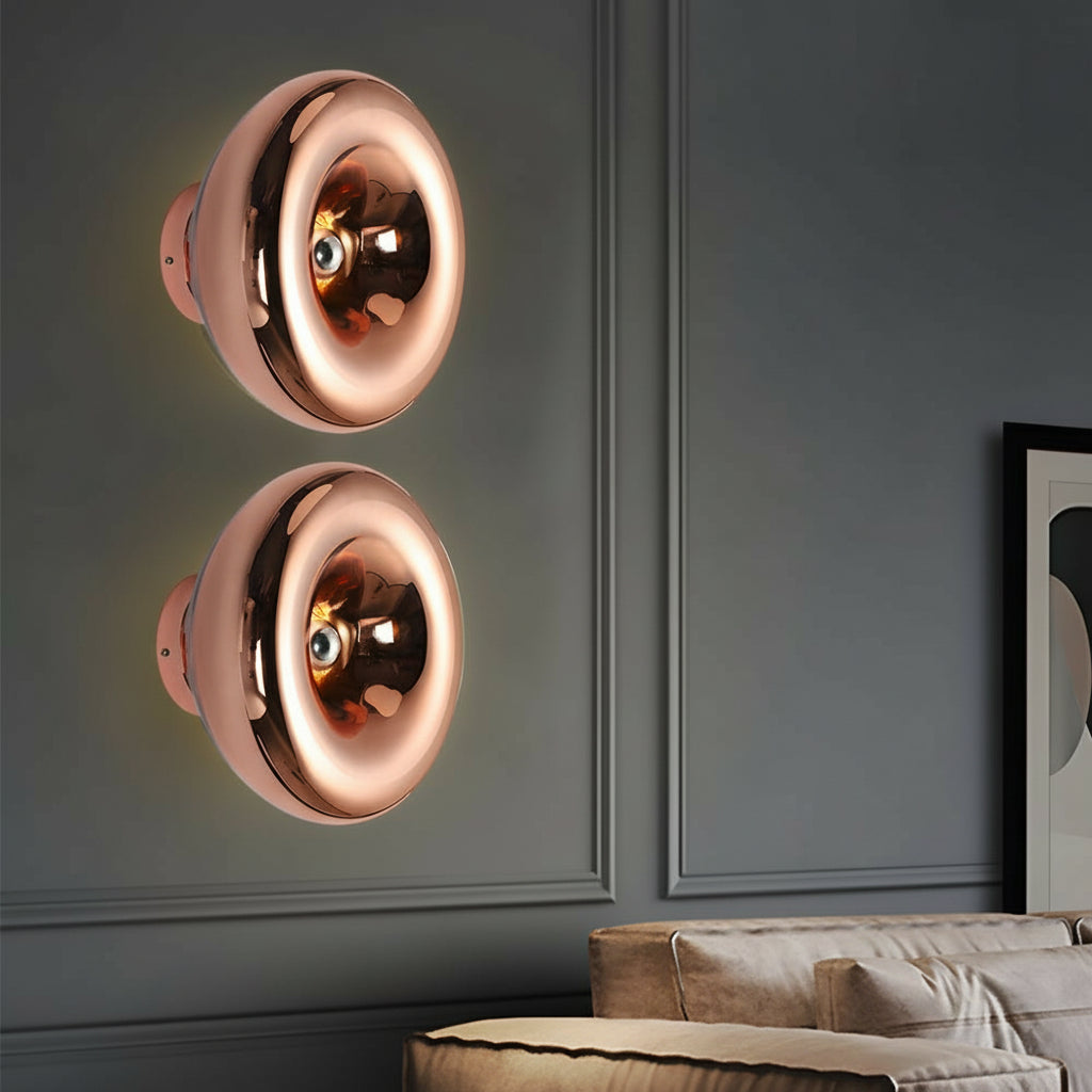 Luxury Melted Glass LED Wall Light