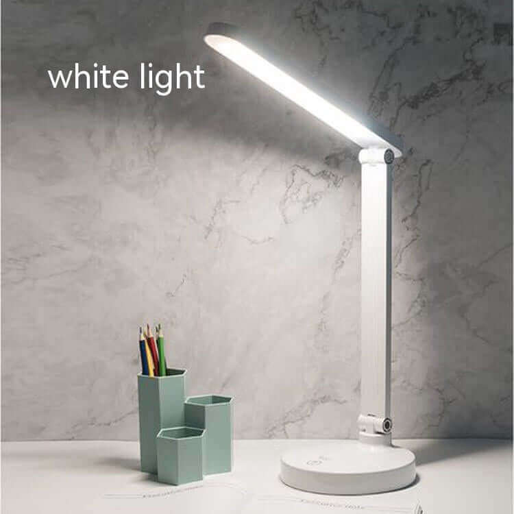 Compact Foldable Desk Lamp with USB Charger