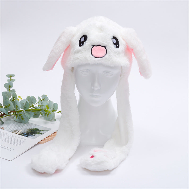 Soft Fuzzy Ladies Warm Winter Hat with Ears