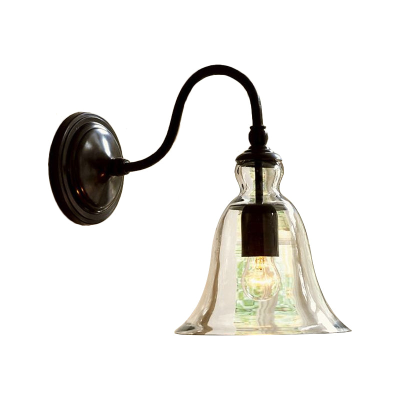 Classic Black Swing Arm Wall Lamp