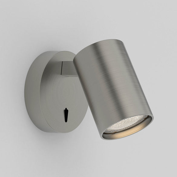 Simple White Single Switch Wall Lamp