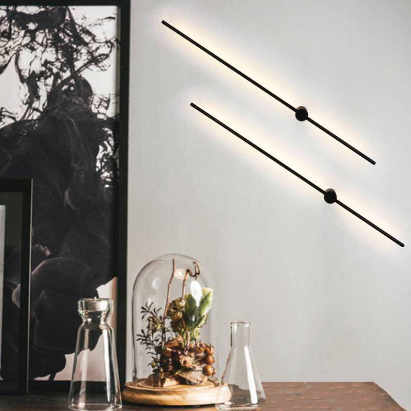 Slim Modern LED Wall Lamp for Bedroom