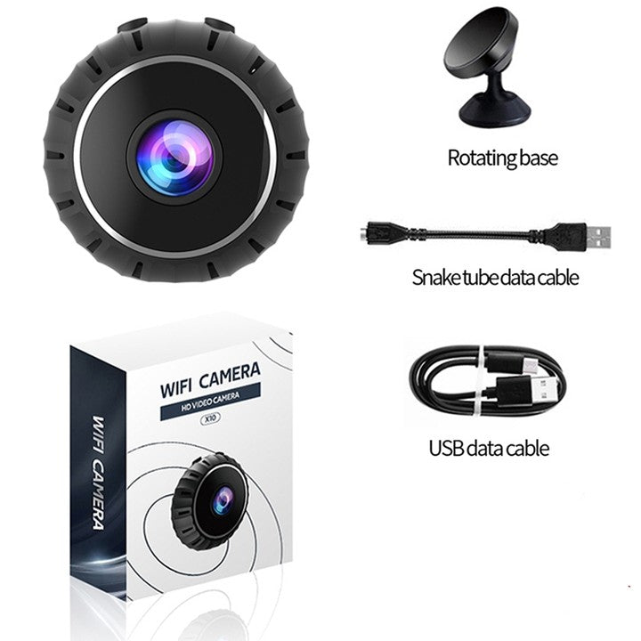 Compact Motion Sensor Wireless Night Vision Security Cam