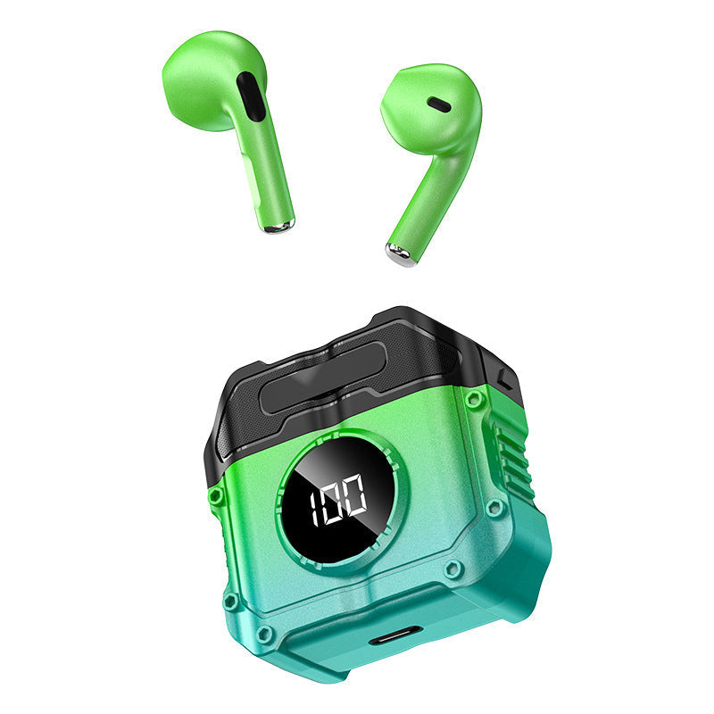Wireless Bluetooth Headphones with Mic Display