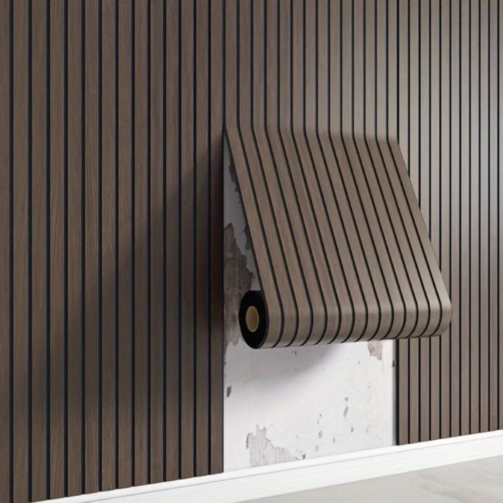 Easy Stick Waterproof Wood Effect Wall Panel
