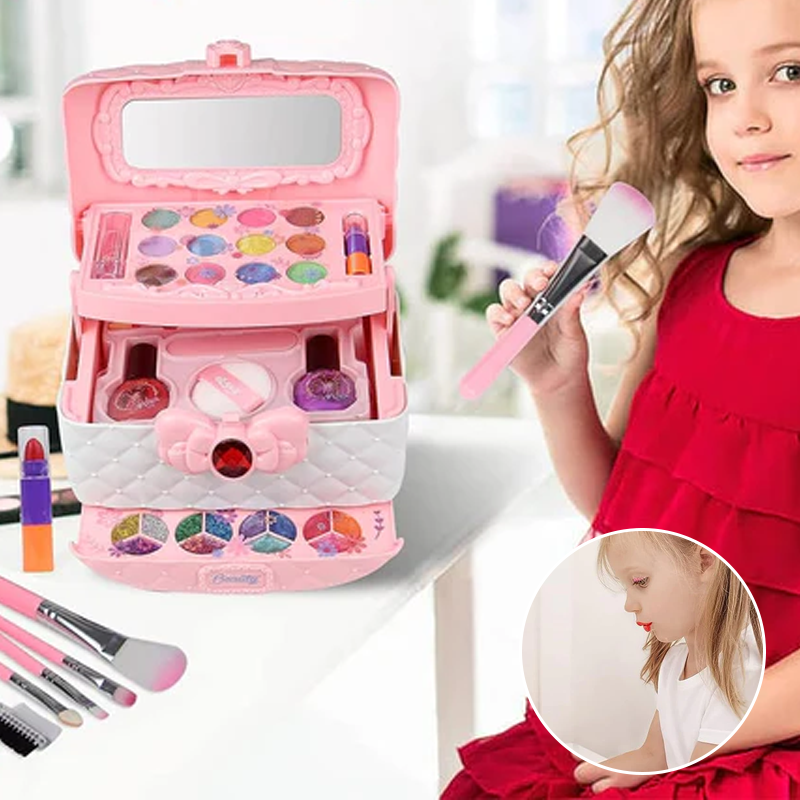 Fun Kids Makeup Set - Easy Wash Face Paint