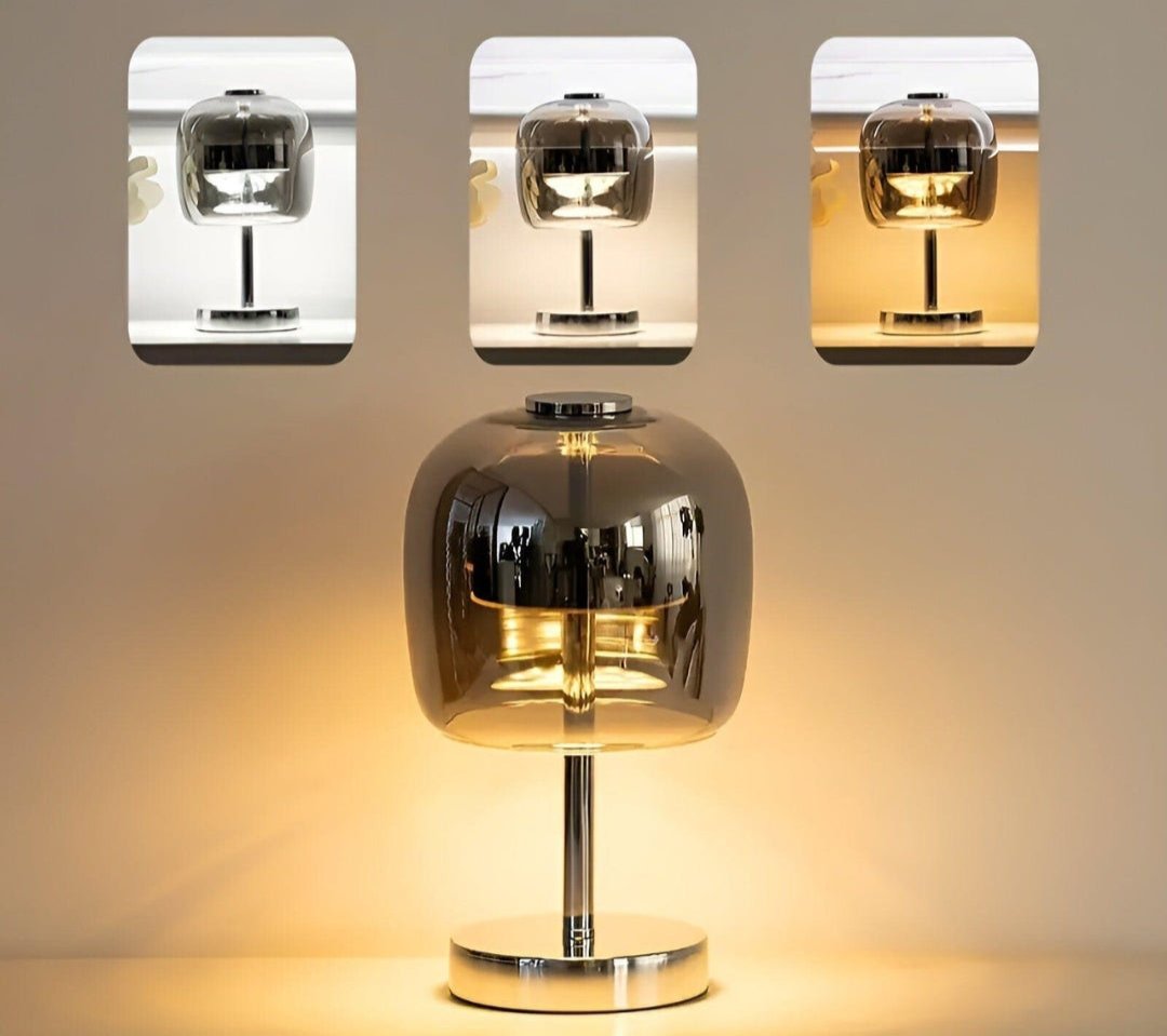 Stylish Mirror Glass Desk Lamp Noxord