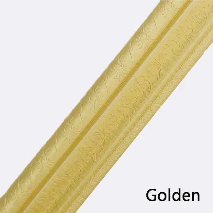 Eco-Friendly Self-Adhesive 3D Wall Trim