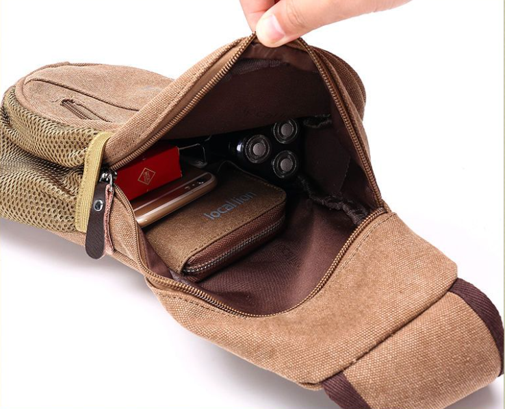Relaxed Fit Cross Body Sling Backpack