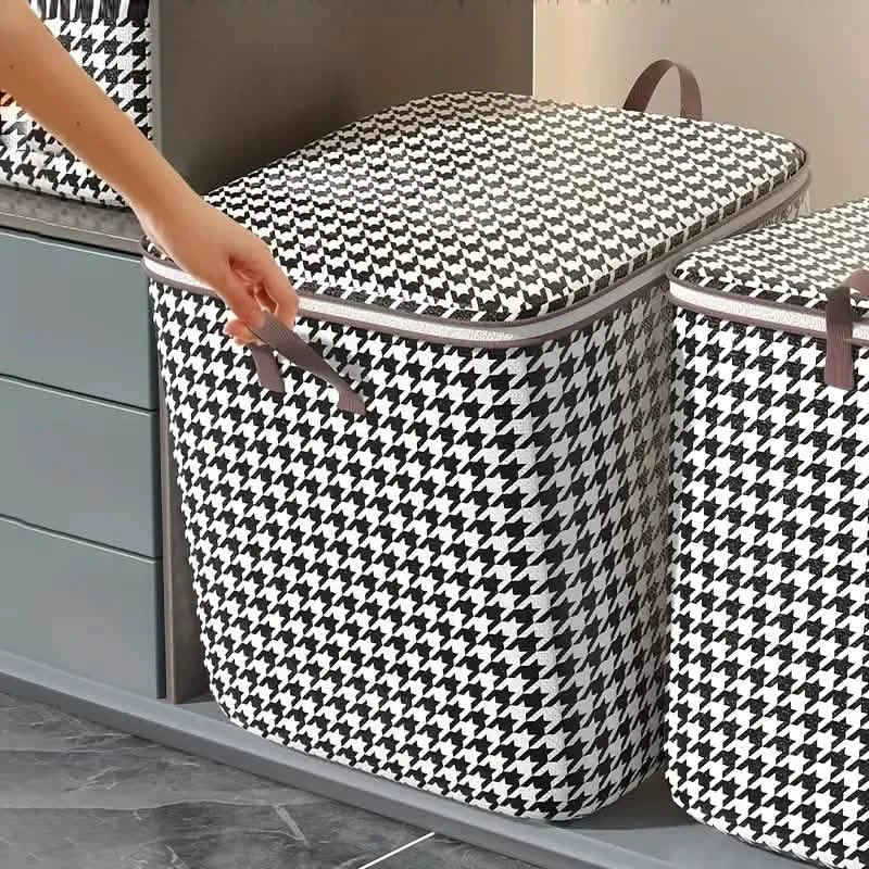 2-Pack: Thick Storage Bags Closet Organizers Foldable