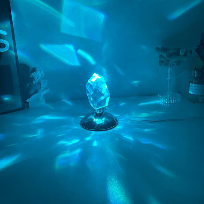 Elegant Crystal LED Desk Lamp