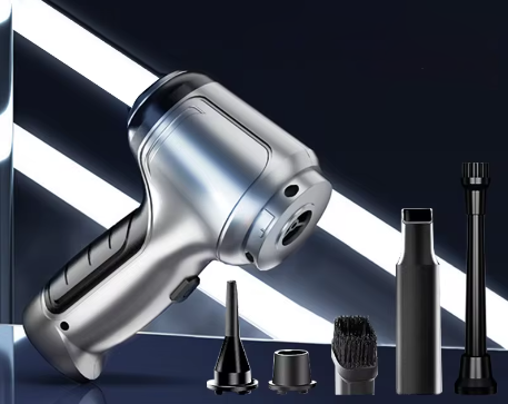 Portable Car Vacuum with Strong 95kPa Suction Power