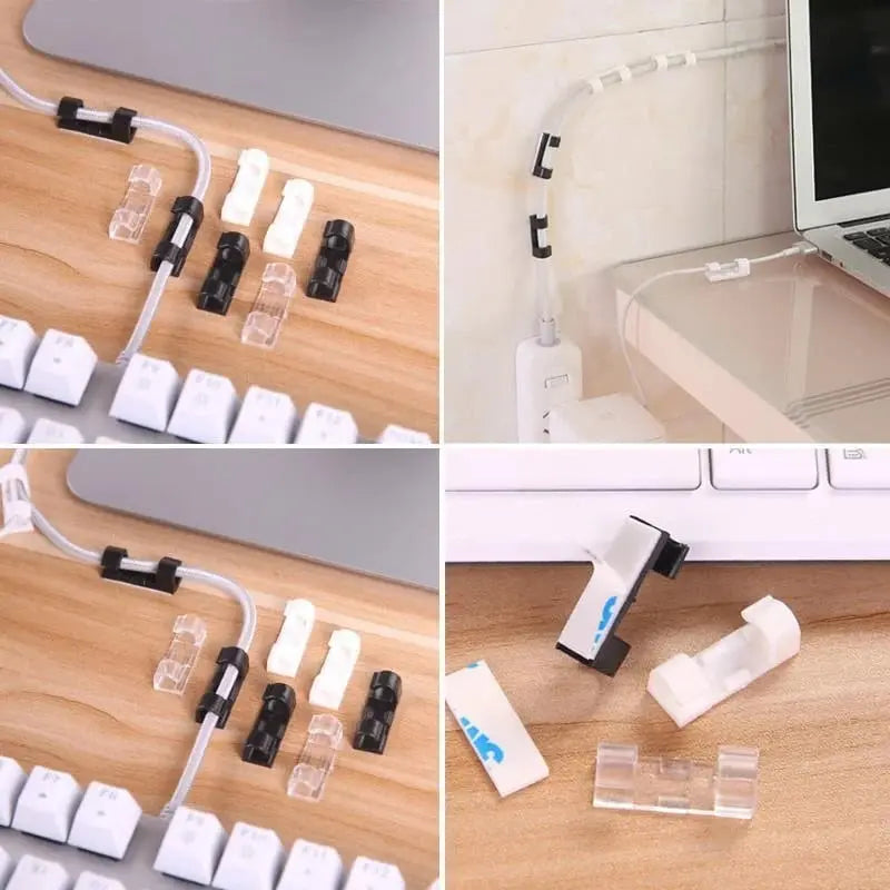Cofik | 20-piece Cord Organizer for Clutter-Free Space