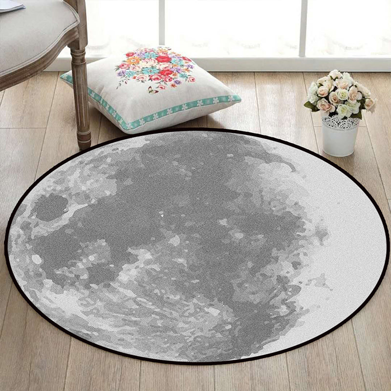Colorful Space Theme Kids Rug Soft Non-Slip Carpet