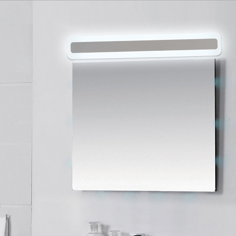 Slim White LED Wall Light Modern Acrylic Sconce Fixture