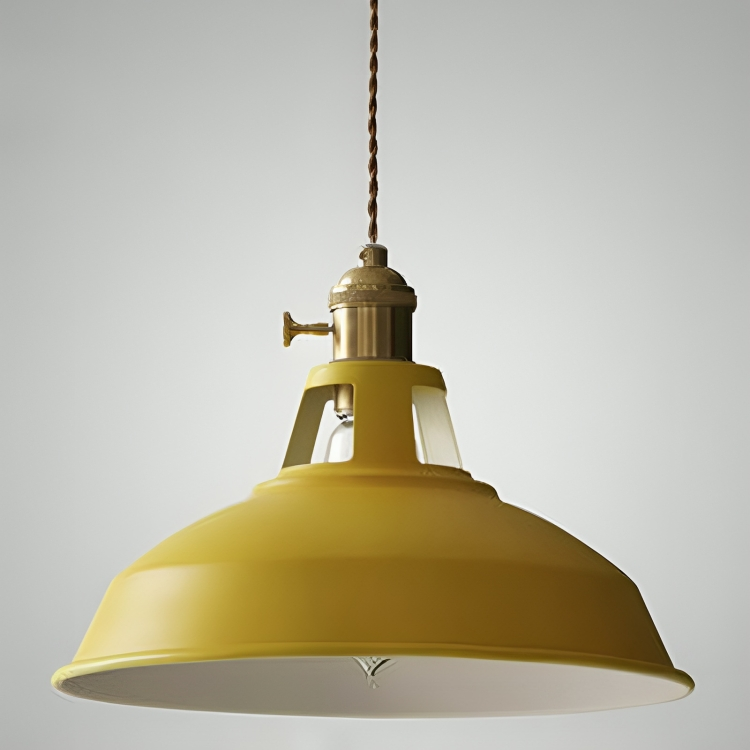 Rustic Metal Hanging Pendant Light