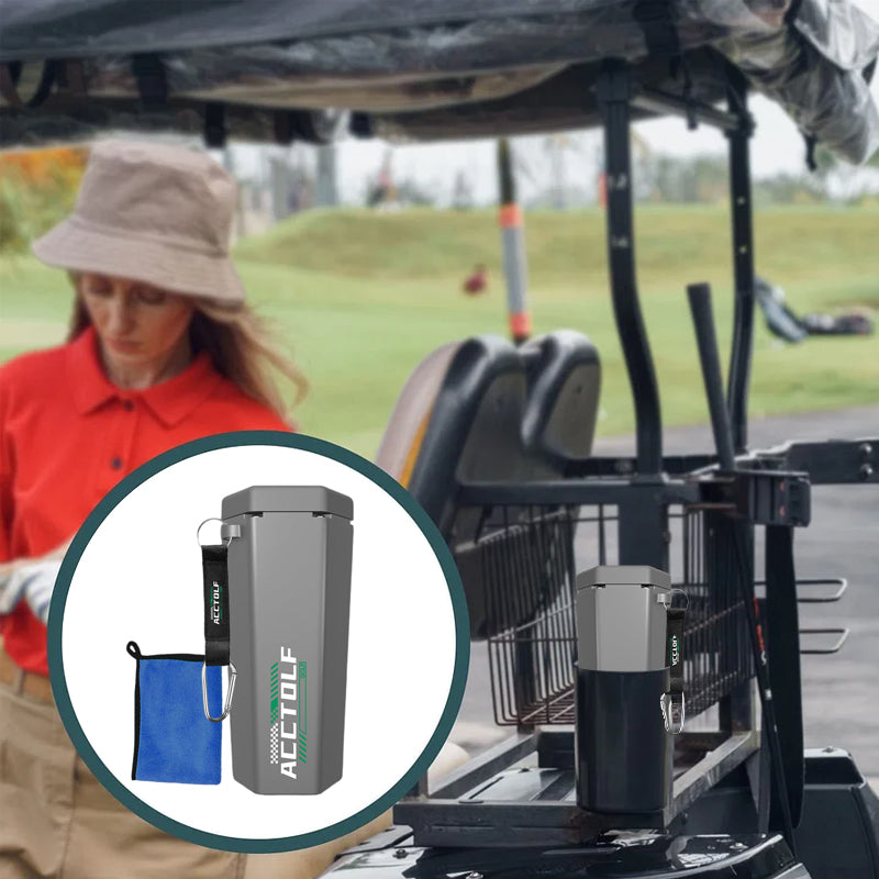 Compact Golf Ball Cleaning Kit