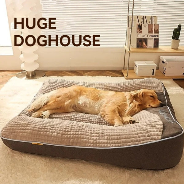 Extra Large Comfort Dog Bed with Washable Cover