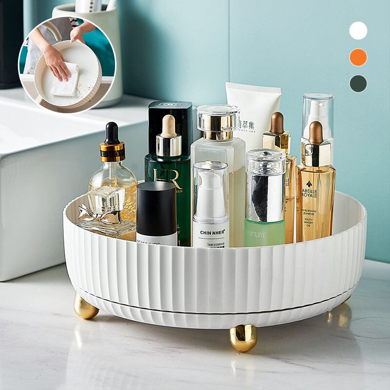 Adjustable Turntable Spice Storage Bowl