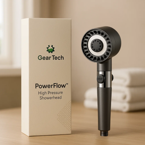 Ultra Powerful Shower Head for Strong Water Flow