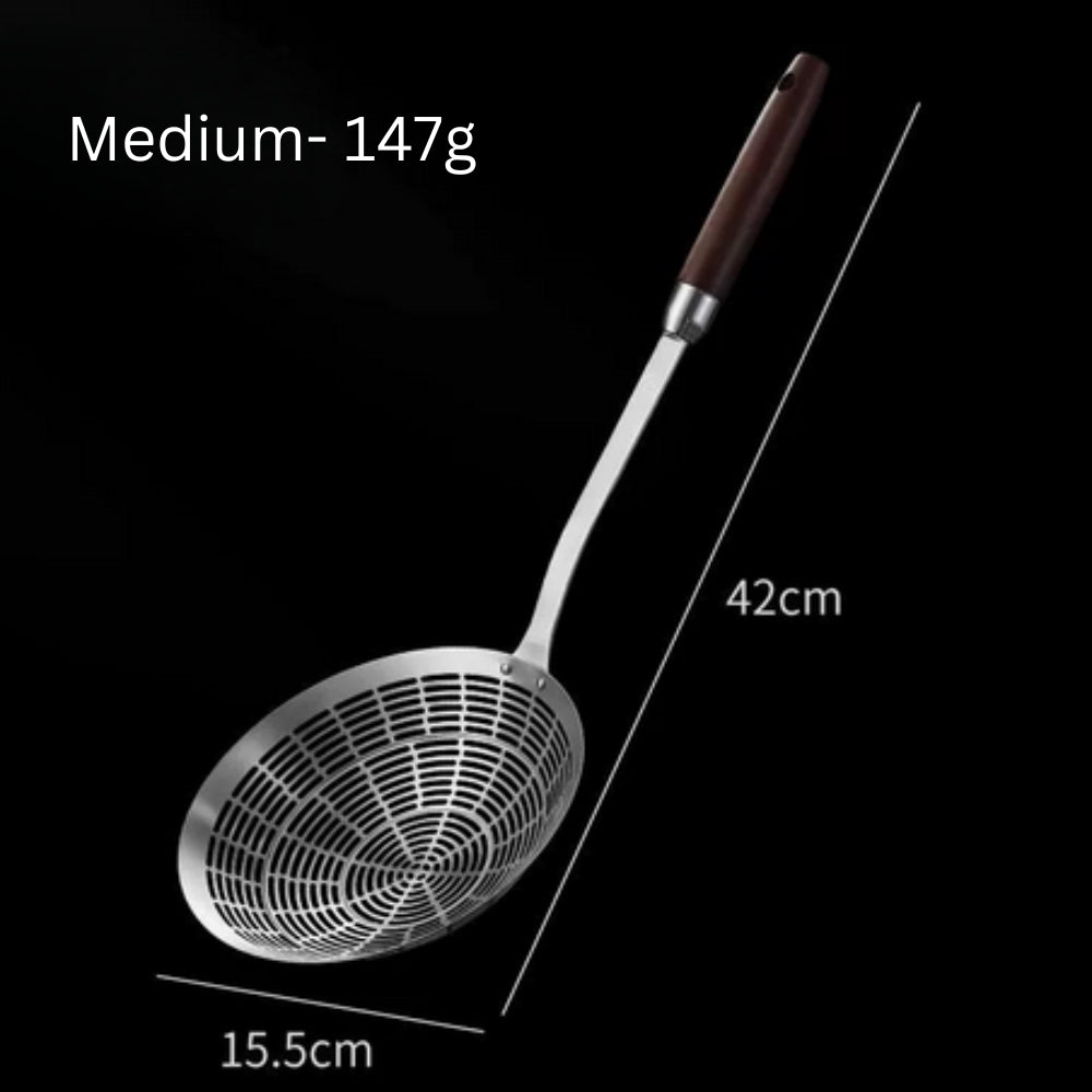 Premium Metal Slotted Spoon Ladle
