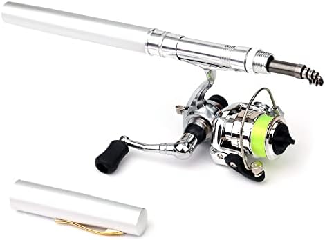 Portable Mini Fishing Rod Set with Reel
