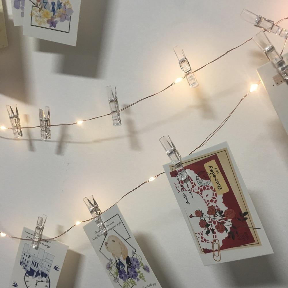 Colorful LED Fairy String Lights