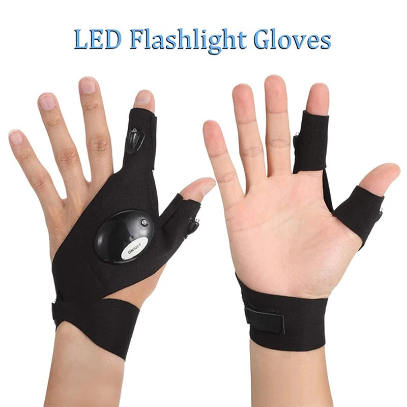 Breathable LED Glow Gloves