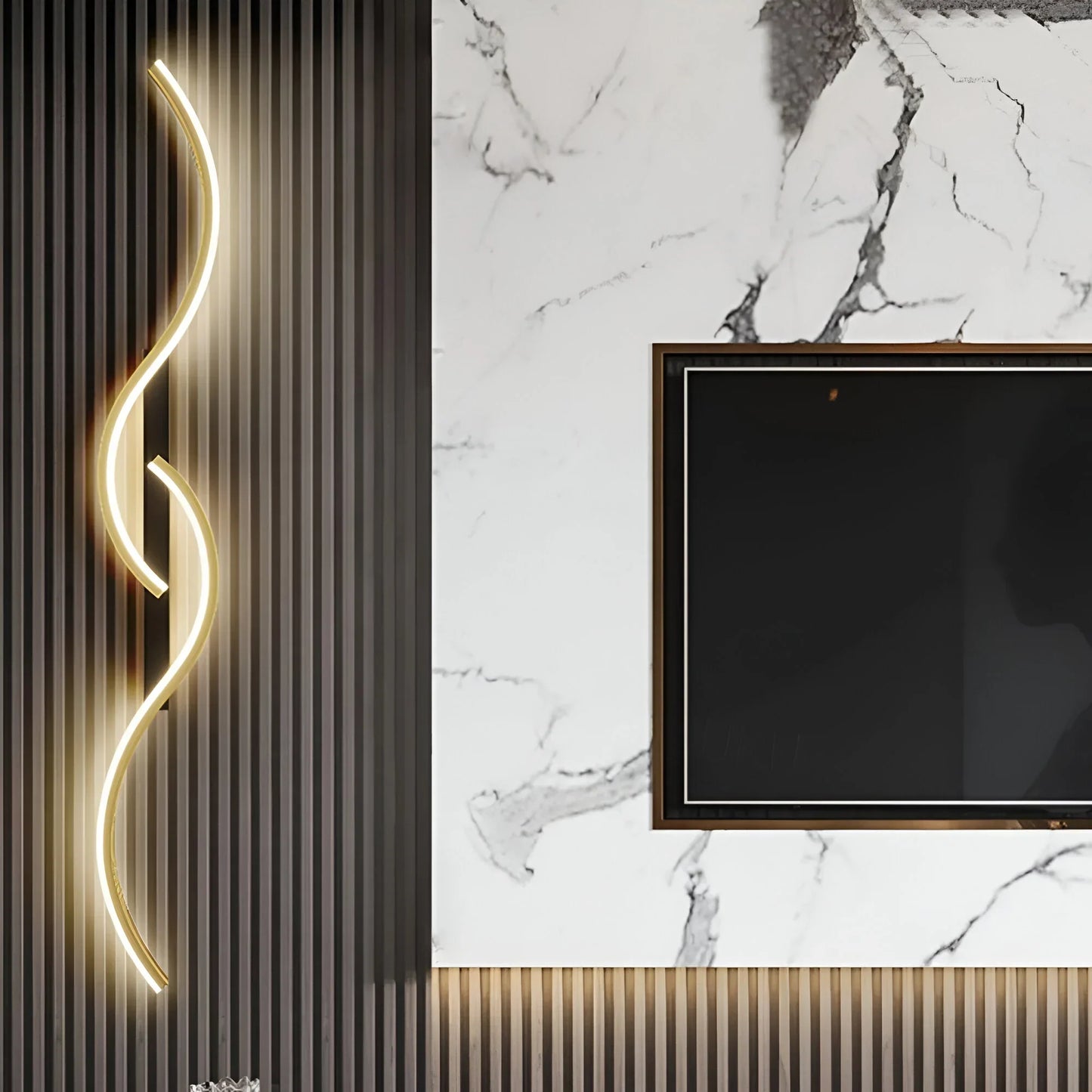 Contemporary Arc Wall Lamp for Home Lighting