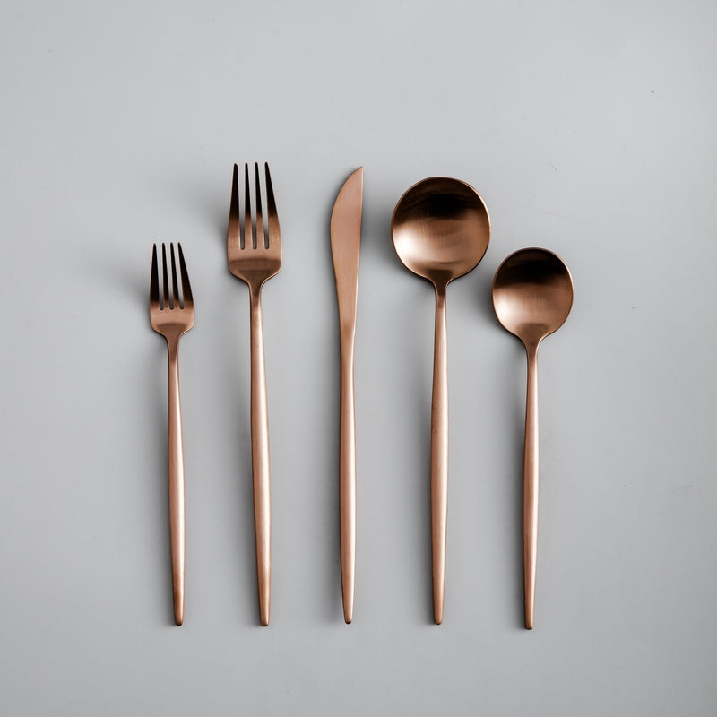 Premium Quality Stainless Steel Cutlery Set in Modern Colors