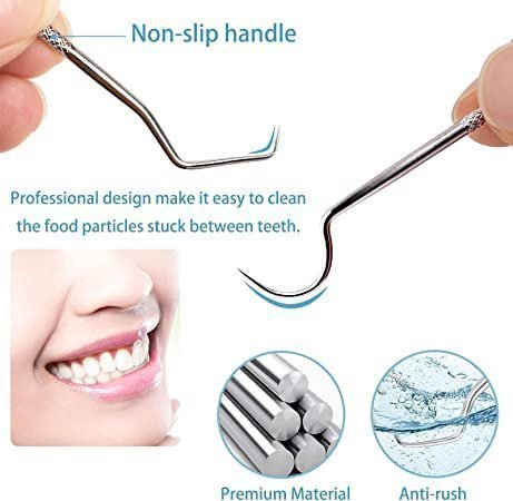 Premium 7 Piece Metal Toothpick Set