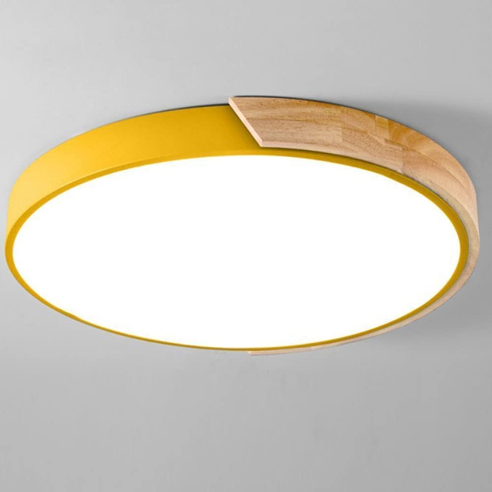 Stylish Wooden LED Ceiling Light Fixture