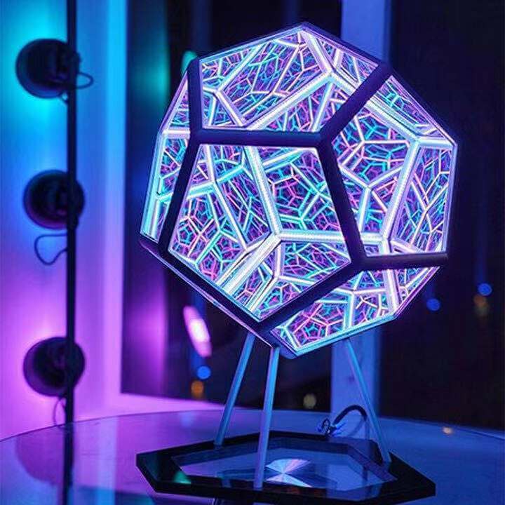Unique Colorful Mini Geometric Night Light