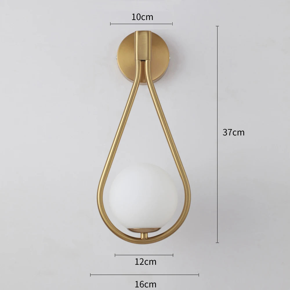 Vintage Mid Century Modern Wall Light